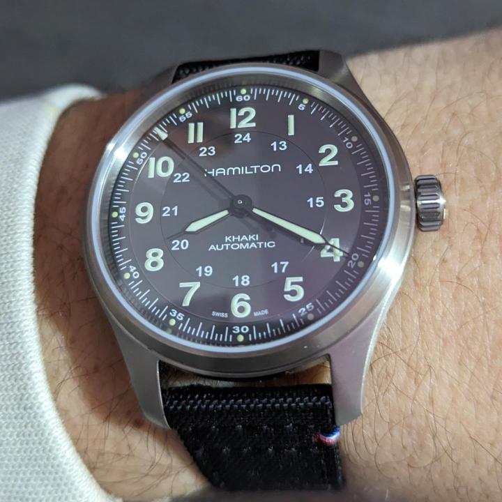 Hamilton - Khaki Field - Avis client 63d16671f8cdf569d2f628ea - Photo 1 - 720px x 720px